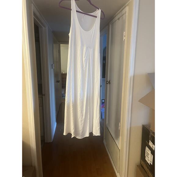 Anthropology Off White Tank Maxie Dress Large. Summer, Spring - Picture 1 of 11